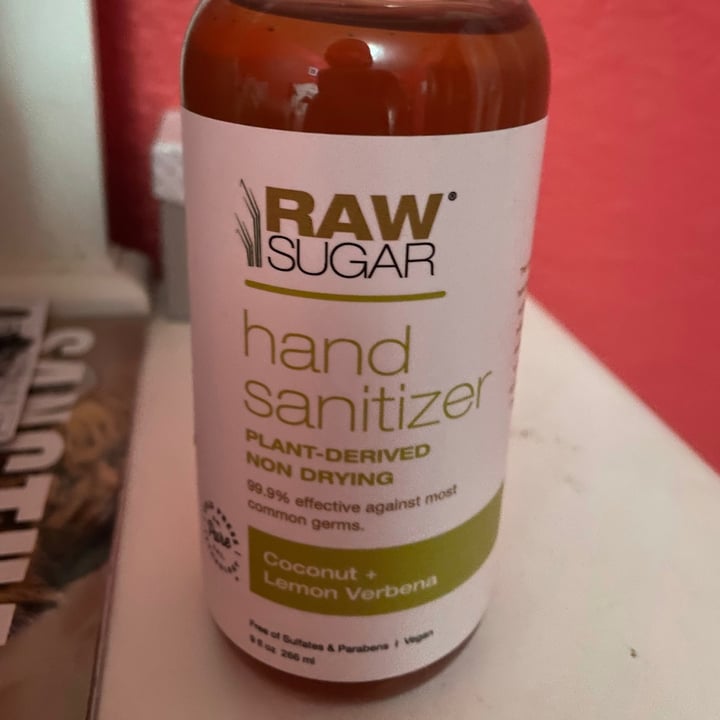 photo of Raw Sugar Coconut + Lemon Verbena Hand Sanitizer shared by @esmevegana on  15 Aug 2021 - review