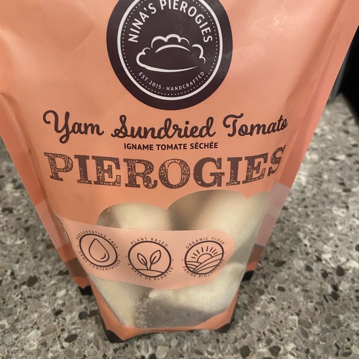 photo of Nina's Pierogies Yam Sundried Tomato Perogies shared by @carolstanis on  02 May 2022 - review