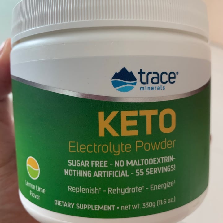 photo of Trace Minerals Keto electrolyte powder shared by @rk0112 on  08 Sep 2021 - review