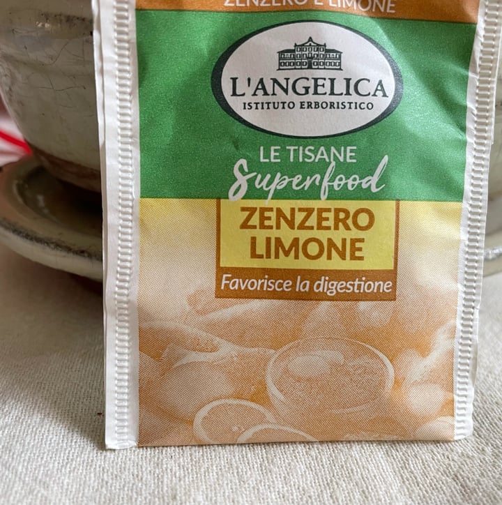 photo of L'angelica Tisana zenzero e limone shared by @lunaros on  26 Sep 2022 - review