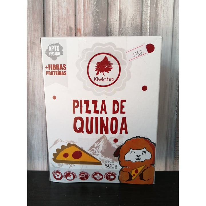 photo of Kiwicha Pizza de quinoa shared by @maruvegana on  17 Oct 2020 - review
