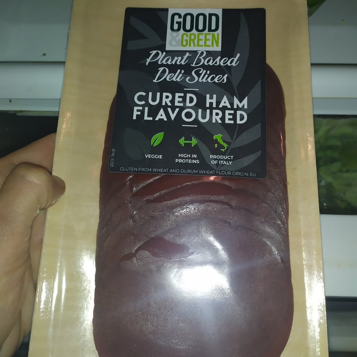 photo of Good & Green Plant Based Deli Slices Cured Ham Flavoured shared by @anniev on  14 Dec 2020 - review