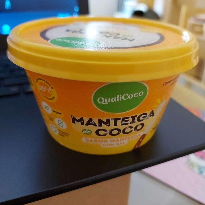 photo of Qualicoco Manteiga de coco com sal shared by @rebecagodoy on  09 Sep 2022 - review