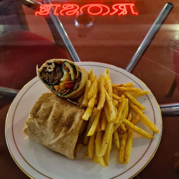 photo of Rose Theatre Cafe Vegan Haggis Wrap shared by @libbymw on  11 Oct 2020 - review