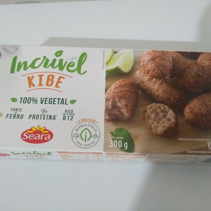 photo of Incrível - Seara kibe shared by @elacris on  22 Apr 2022 - review