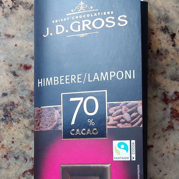photo of J. D. Gross Cioccolata ai lamponi shared by @anninaerre on  21 Sep 2022 - review