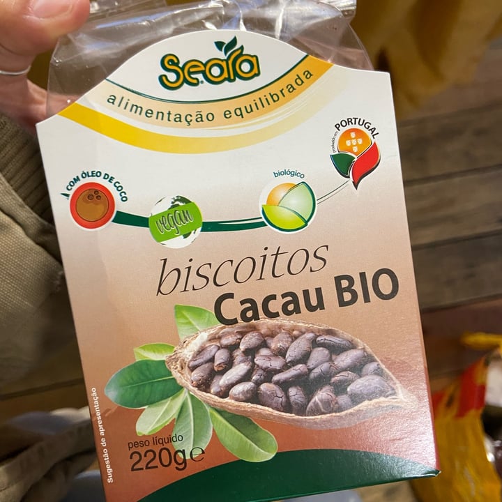 photo of Seara Seara - Biscoitos Cacau shared by @maripicconi on  02 May 2022 - review