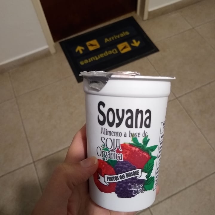 photo of Soyana Yogurt a Base de Soja sabor Frutos del Bosque shared by @fabuchi on  23 Jun 2020 - review