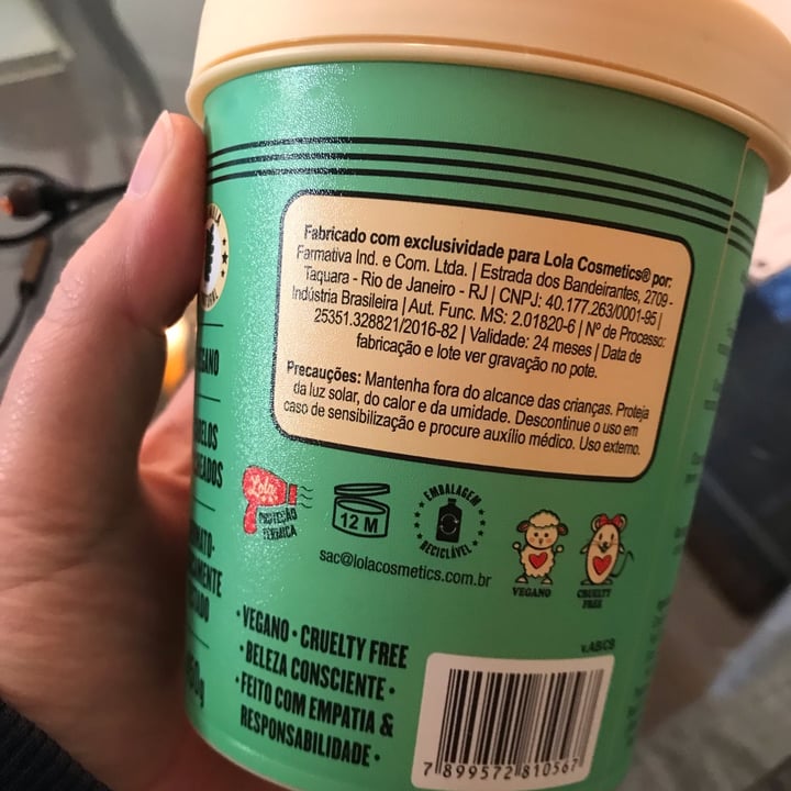 review photo of Lola Cosmetics Máscara Meu Cacho Minha Vida shared by @luaneshimabuku on 17 Jun 2022 - review