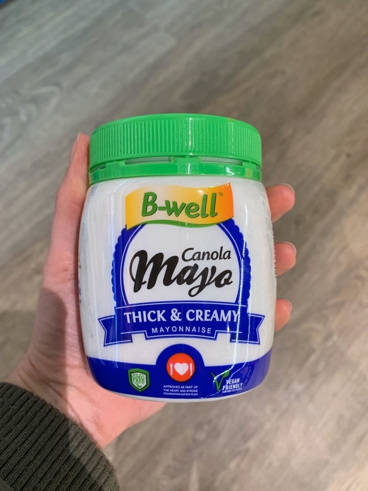 review photo of B-well Thick and creamy mayonnaise shared by @veganhoecheri on 15 Mar 2020 - review