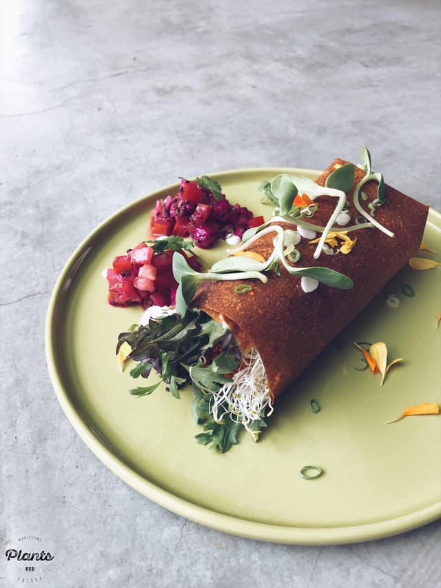 Photo of the dish “Raw Mexican Wrap 墨西哥裸食卷”