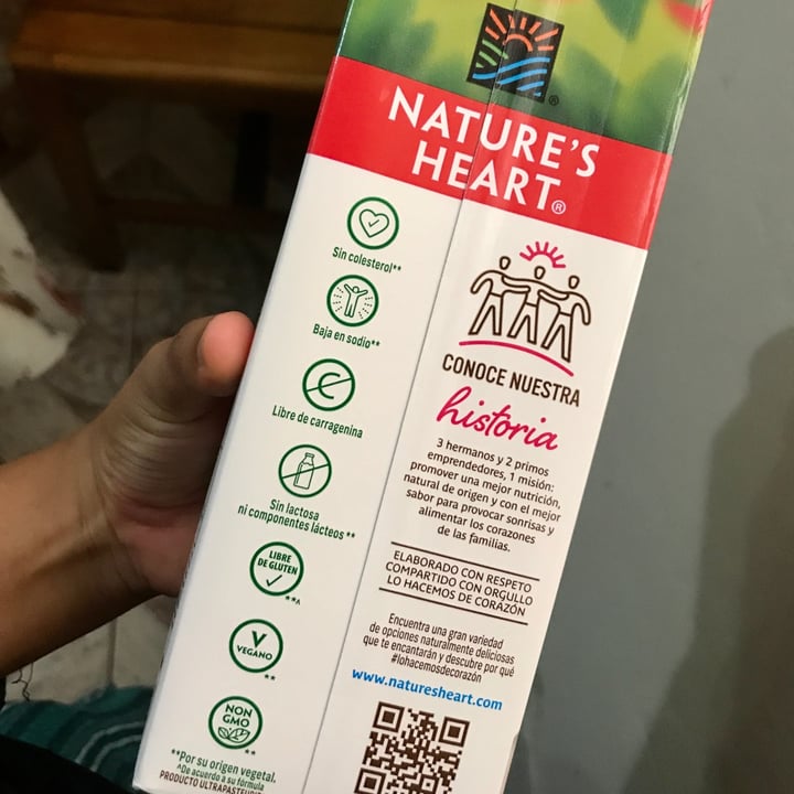 review photo of Nature's Heart Bebida de coco sin azúcar shared by @anselvegan on 29 May 2022 - review