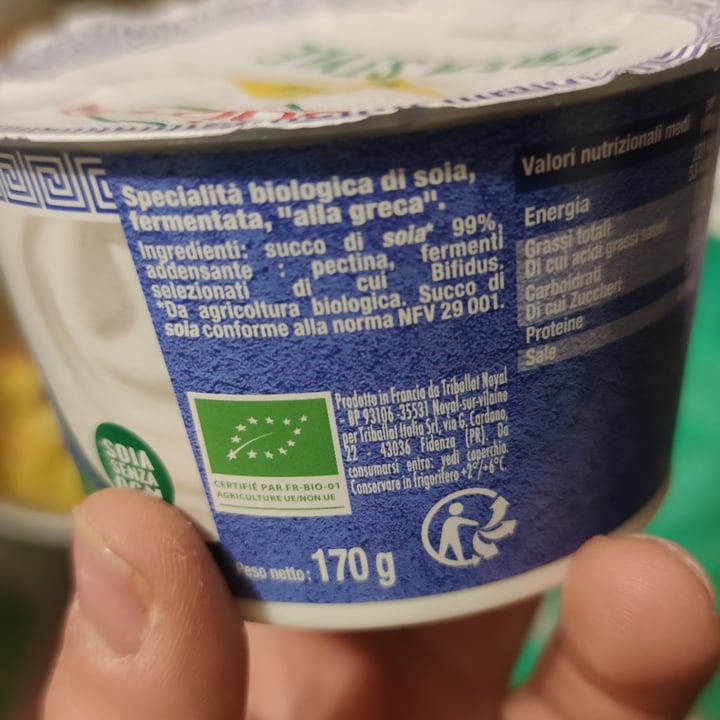 review photo of Sojasun Greek Style Naturale shared by @manuelocchetti on 13 Mar 2022 - review