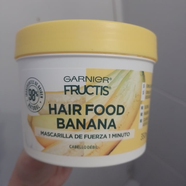 photo of Garnier Hair Food Banana Mascarilla shared by @alyerim on  13 May 2022 - review