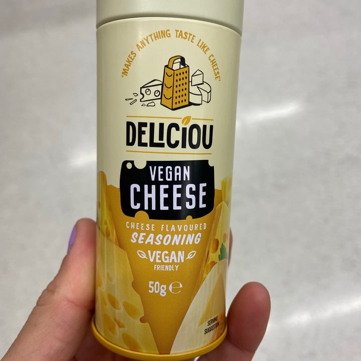 photo of Deliciou Vegan Cheese Seasoning shared by @brunasefrin on  28 Aug 2021 - review