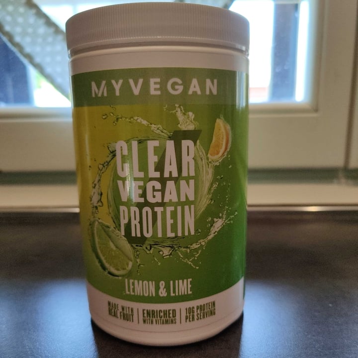 photo of MYVEGAN Clear Vegan Protein Lemon & Lime shared by @mari92 on  02 Jul 2021 - review