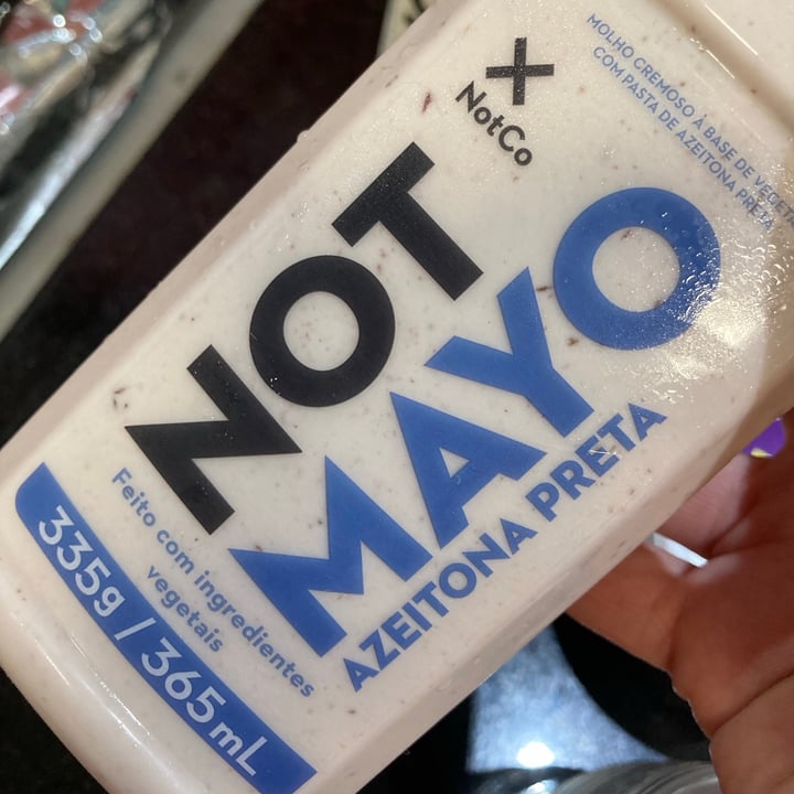 photo of NotCo Not Mayo Azeitona Preta shared by @despertardafenix on  05 Aug 2021 - review