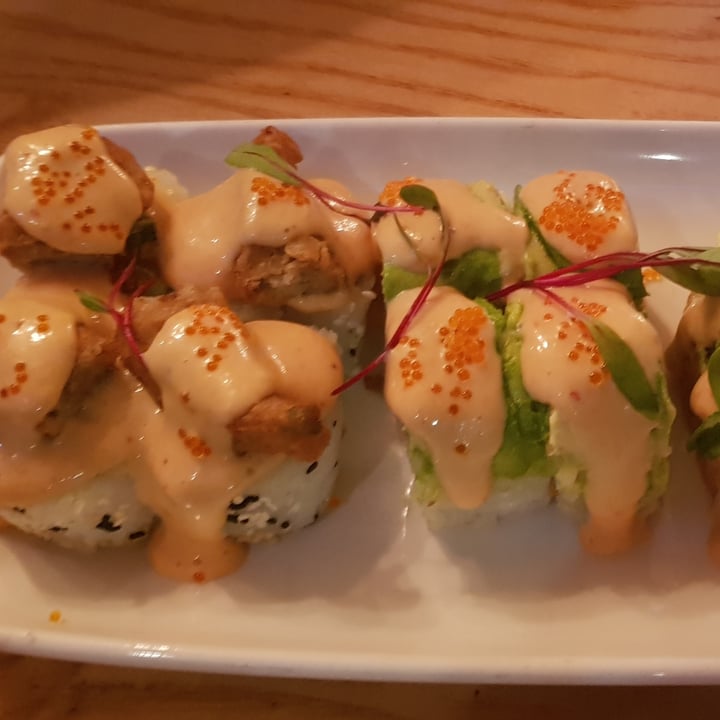 photo of John Dory's Bedford Centre Plant Based Sushi Platter shared by @lkapelari on  11 Oct 2021 - review