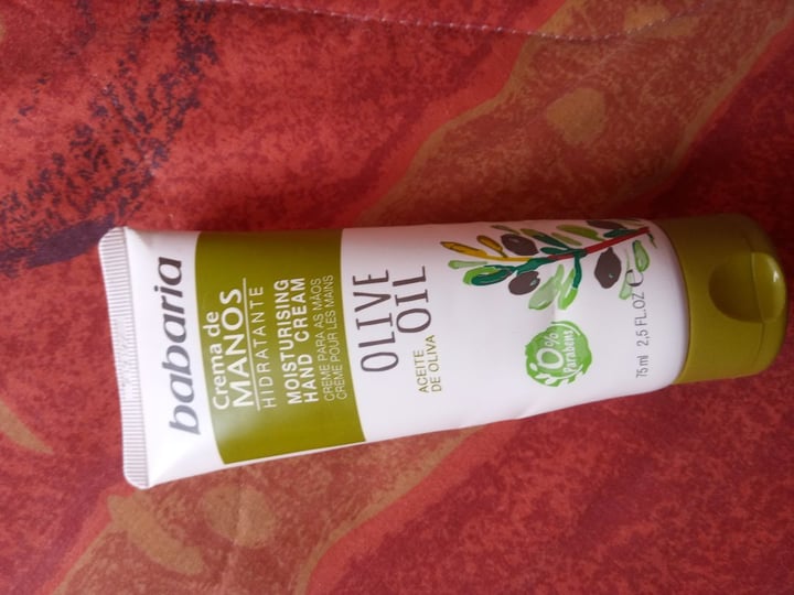 review photo of Babaria Crema de manos Con Aceite De Oliva shared by @luceroreyes on 17 Apr 2020 - review