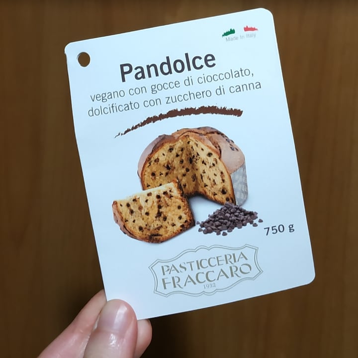 review photo of Pasticceria Fraccaro Bio Pandolce Vegano Con Gocce Di Cioccolato shared by @rcccll on 29 Mar 2022 - review