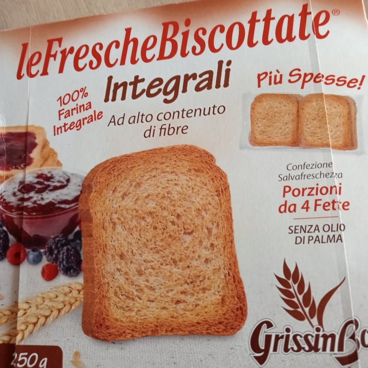 photo of GrissinBon Fette biscottate integrali shared by @clarissanardella on  15 Jun 2022 - review