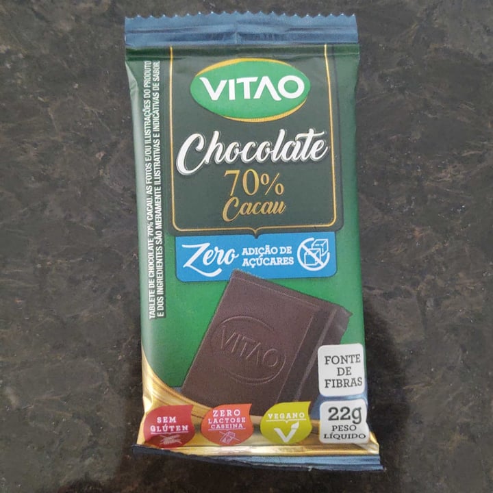 review photo of VITAO Chocolate meio amargo shared by @vanessakaniak on 13 May 2022 - review