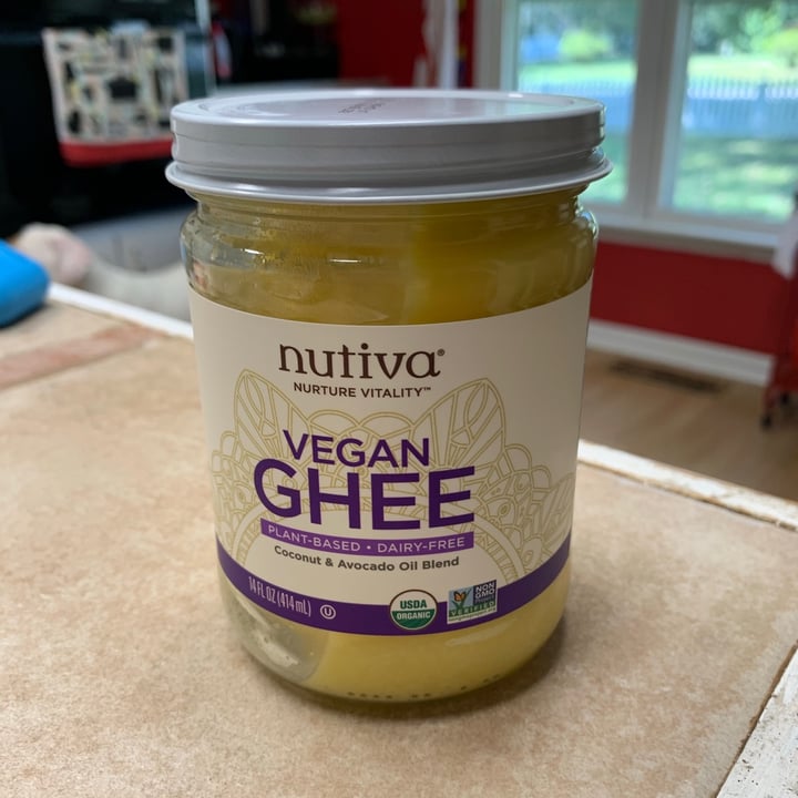 photo of Nutiva Vegan Ghee shared by @rdyaffe on  12 Oct 2020 - review