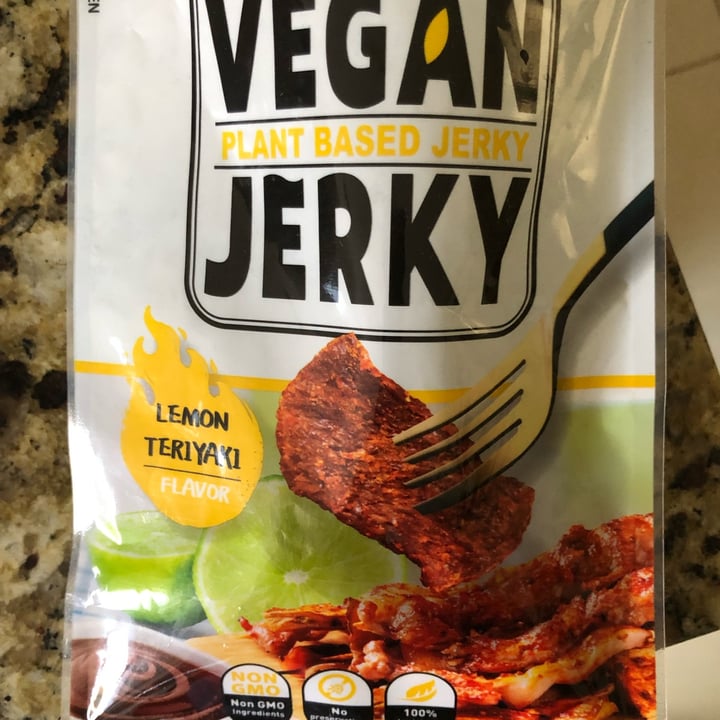 photo of hong yang vegan jerky - lemon teriyaki flavour shared by @natpage81 on  24 Jul 2022 - review