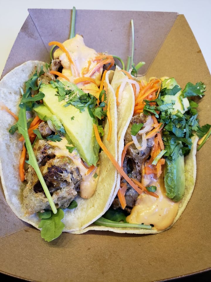 photo of Reverie Mobile Kitchen (Food Truck) Lemongrass tofu tacos shared by @marilj2018 on  25 Aug 2018 - review