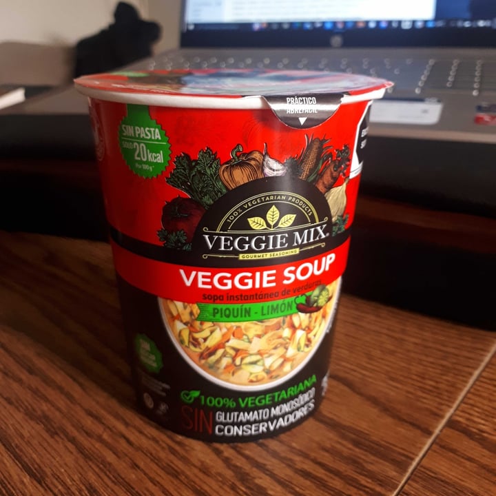 photo of Veggie mix Veggie Soup Piquin Limon shared by @aguedamperez on  31 Oct 2022 - review