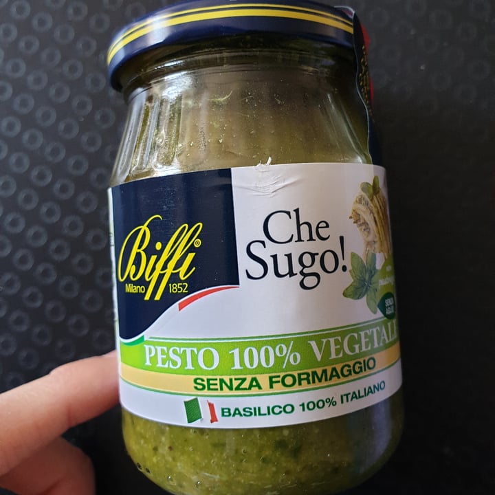 photo of Biffi Che Sugo! Pesto 100% Vegetale Senza Formaggio Jar shared by @fabios on  25 Mar 2022 - review