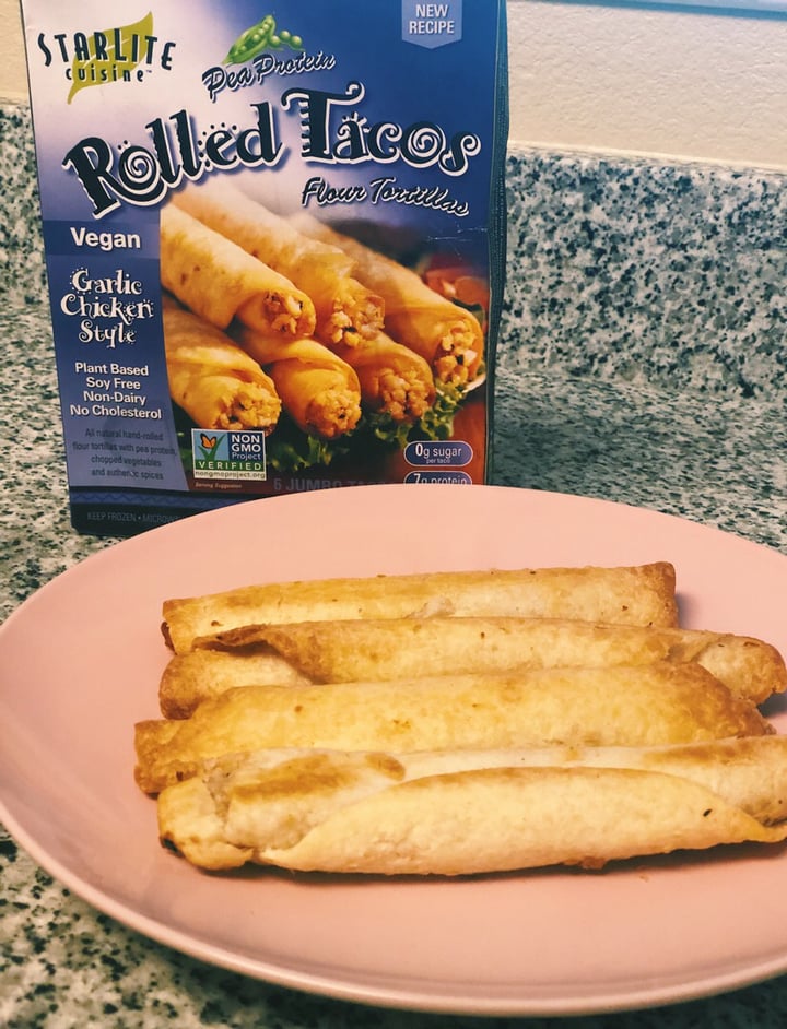 review photo of Starlite Cuisine Rolled Tacos shared by @yourlittleveganpal on 21 Aug 2019 - review