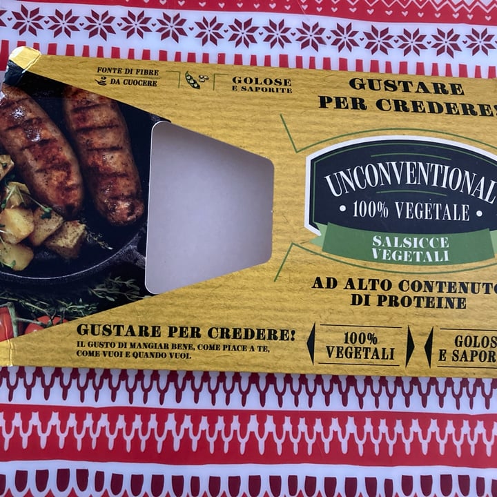photo of Unconventional Salsicce Vegetali - Sausages shared by @miripap on  16 Jul 2022 - review