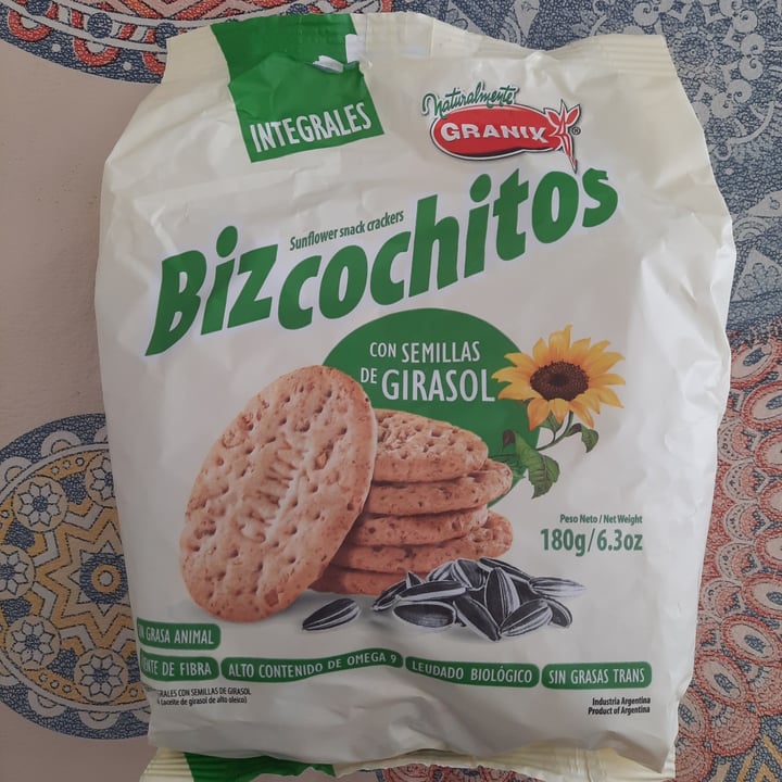 photo of Granix Bizcochitos con Semillas de Girasol shared by @cian on  21 Mar 2021 - review