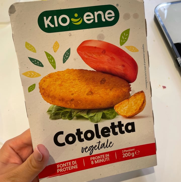 review photo of Kioene Cotoletta vegetale shared by @amicavegetariana on 03 Jun 2022 - review
