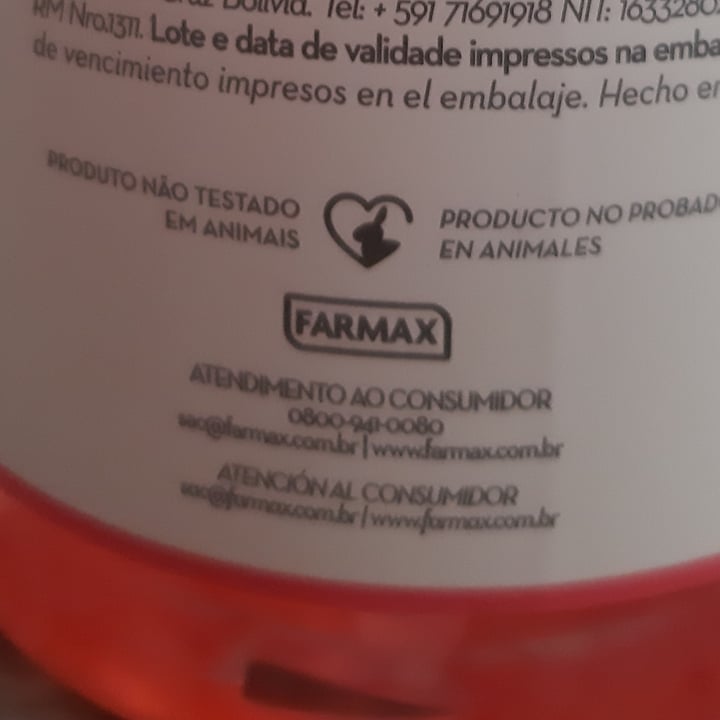 photo of Hidraderm Sabonete Líquido Frutas Vermelhas shared by @fernandadc on  23 Apr 2022 - review