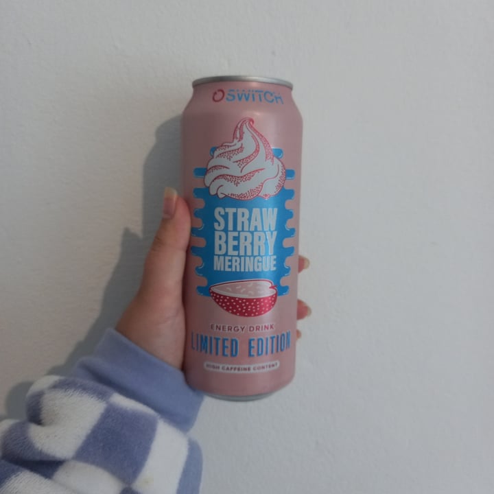 Switch energy drinks Strawberry meringue Review abillion