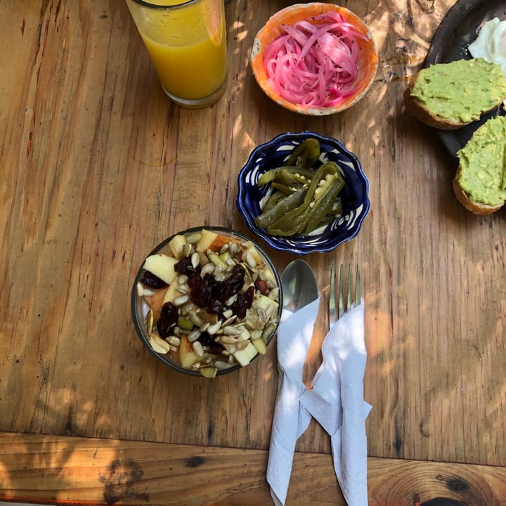 photo of Posada & Restaurantte Sahuaro Overnight chiapuddings shared by @satyavegan on  13 Dec 2020 - review