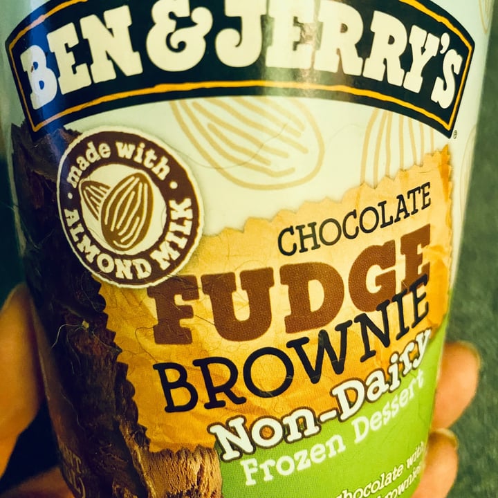 photo of Ben & Jerry's Chocolate Fudge Brownie Non-Dairy Ice Cream shared by @cathleenclovenheart on  28 Apr 2020 - review