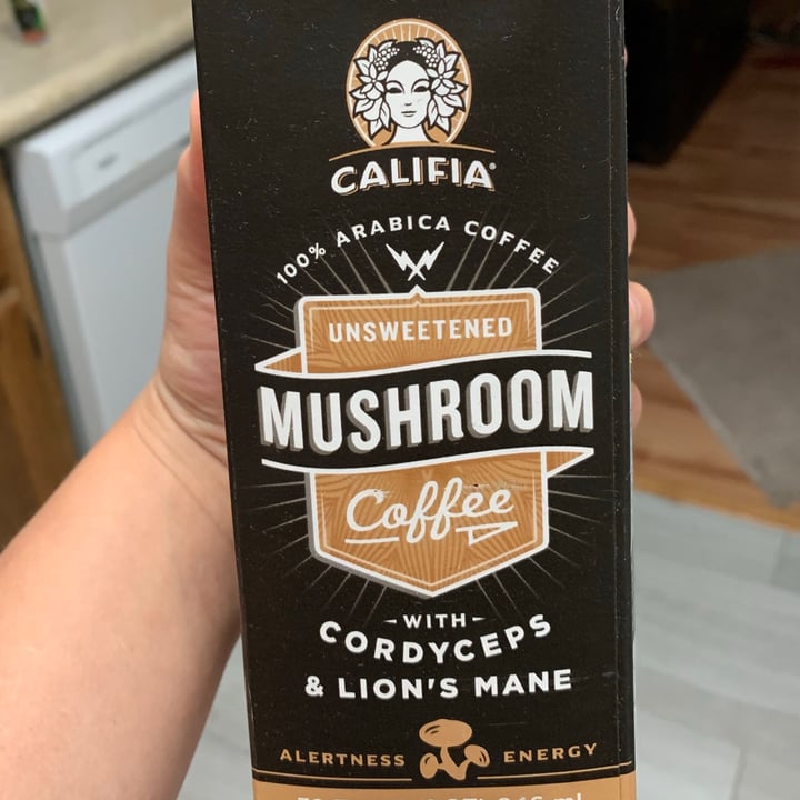 photo of Califia Farms Mushroom coffee shared by @mcsnailah on  08 Jul 2021 - review