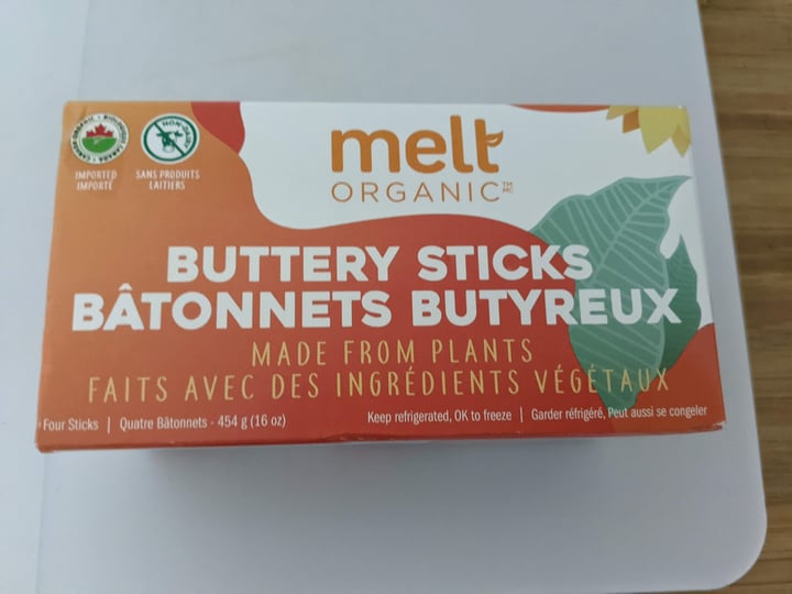 review photo of Melt Organic Buttery Sticks shared by @lcaro on 22 May 2022 - review