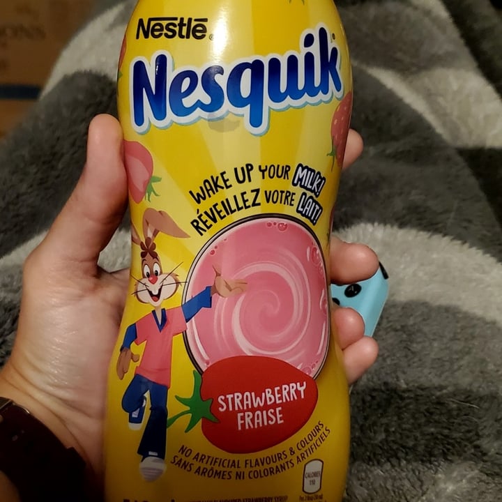 photo of Nesquik Strawberry Flavour shared by @whatacuriousnotion on  08 Sep 2022 - review