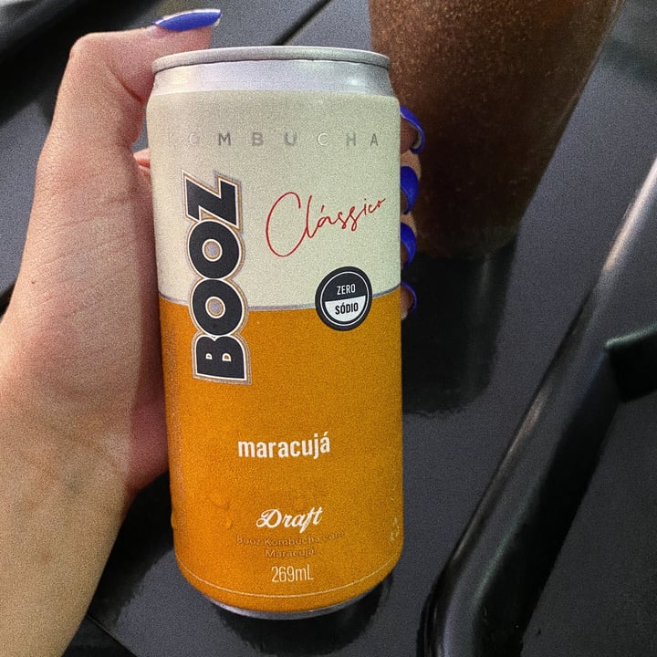 photo of Booz Kombucha Kombucha Maracujá shared by @larissaveg on  25 Nov 2021 - review