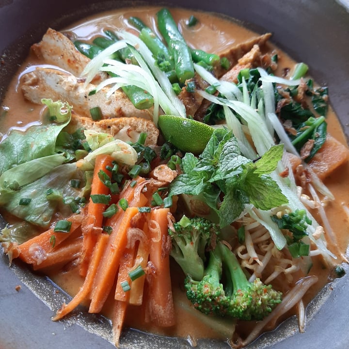 photo of Moksa Plant-based Restaurant & Permaculture Garden Laksa shared by @plantsfeelthough on  27 Jun 2020 - review