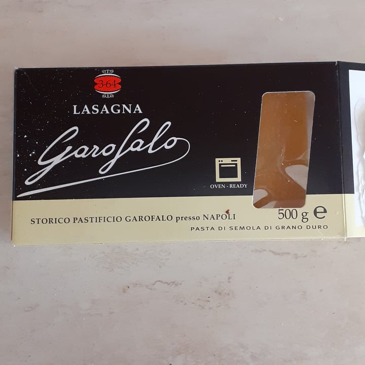 photo of Pasta garofalo Lasagna shared by @carmenveg on  02 May 2022 - review