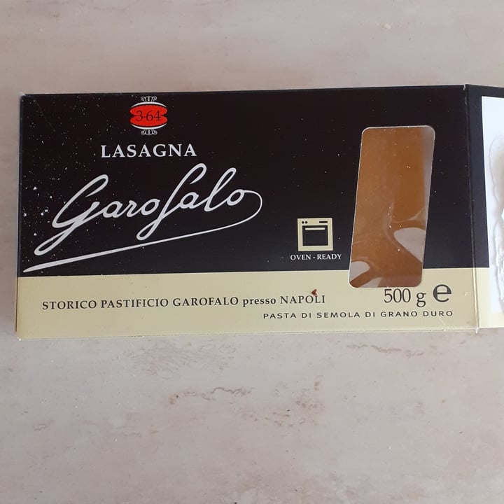 review photo of Pasta garofalo Lasagna shared by @carmenveg on 02 May 2022 - review