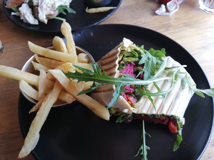 review photo of Soet Society Café Vegan Bomb Wrap shared by @simonel on 12 Dec 2019 - review