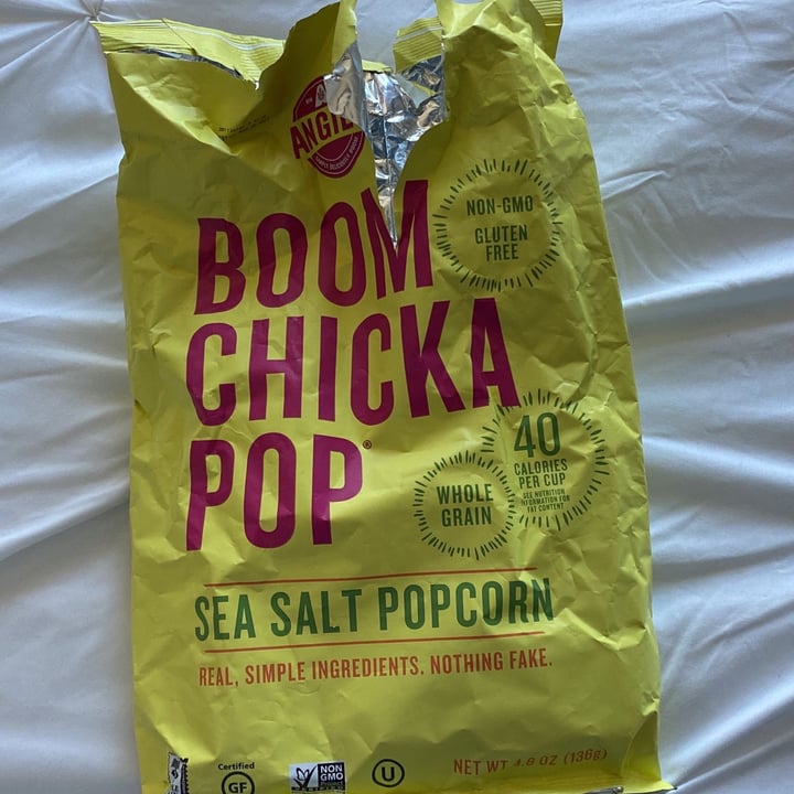 photo of Boom Chicka Pop Sea salt popcorn shared by @grace-88 on  30 Nov 2021 - review