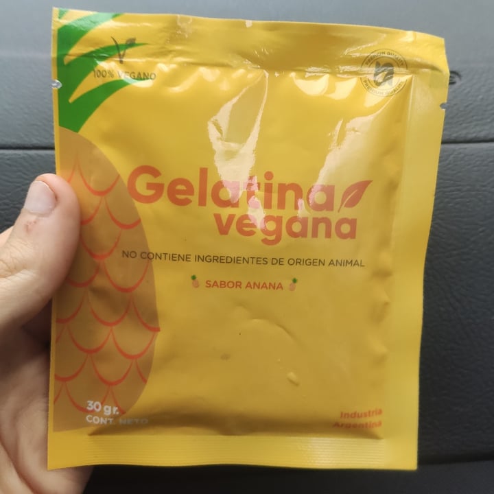 photo of Nuevos Alimentos Gelatina Vegana De Anana shared by @martinpaezi on  08 Nov 2021 - review