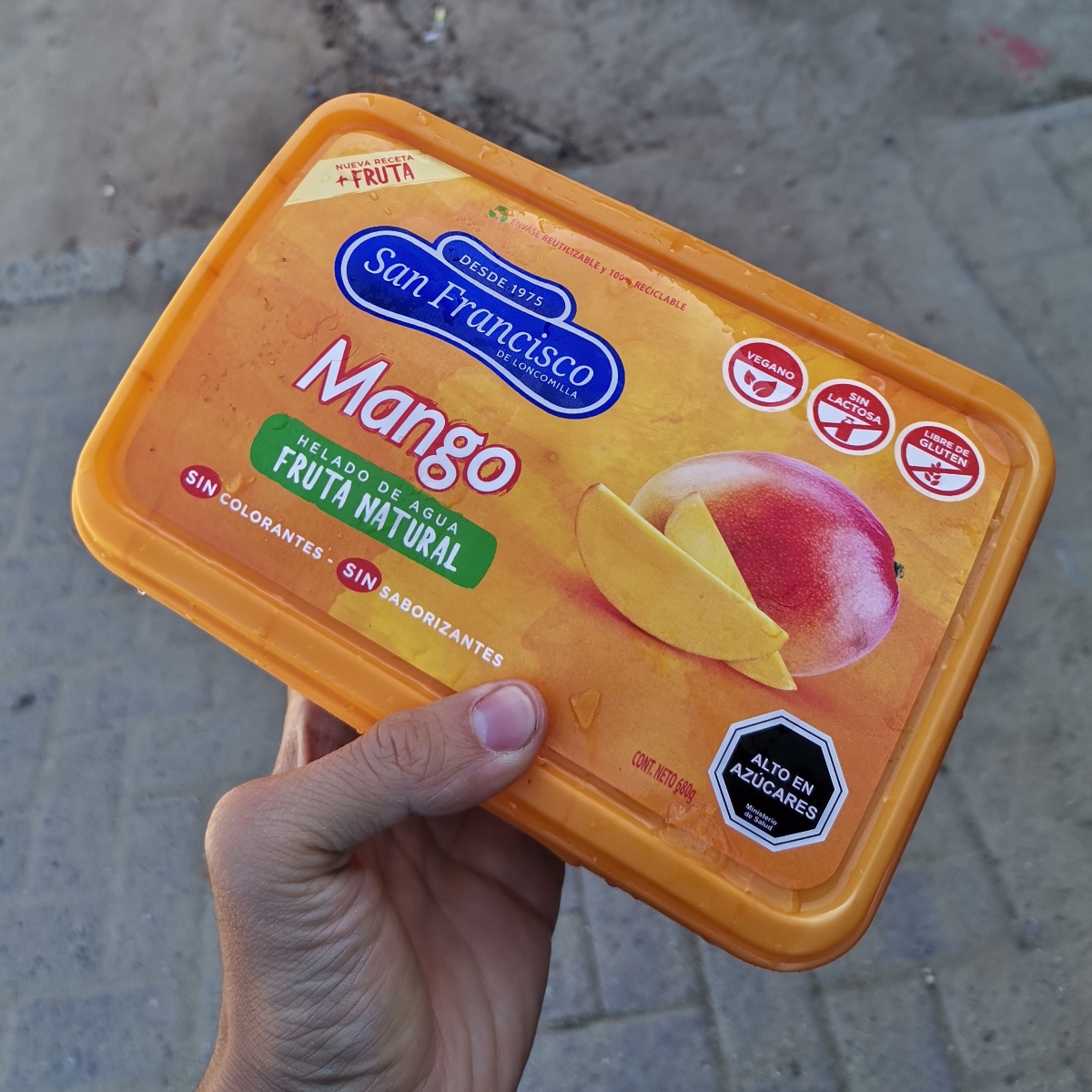 Mango Sf Helado De Mango from Helados San Francisco - Vegan Product Reviews ...